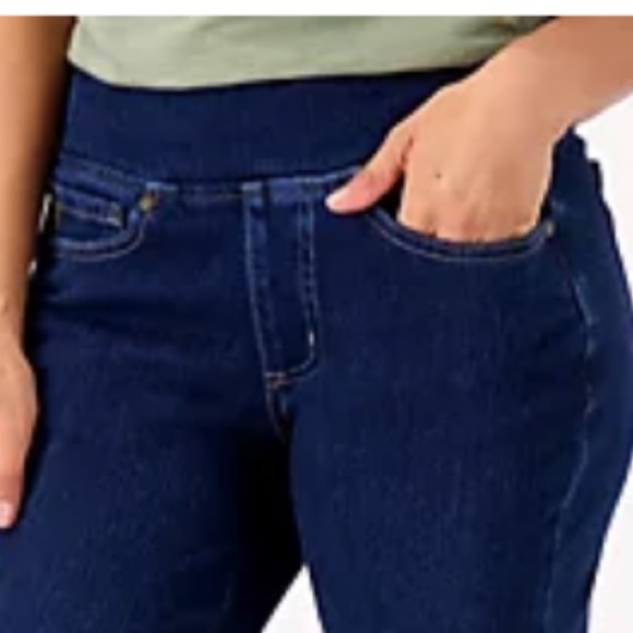 Belle by Kim Gravel jeggings jeans NWT size 32 women’s - Picture 5 of 9